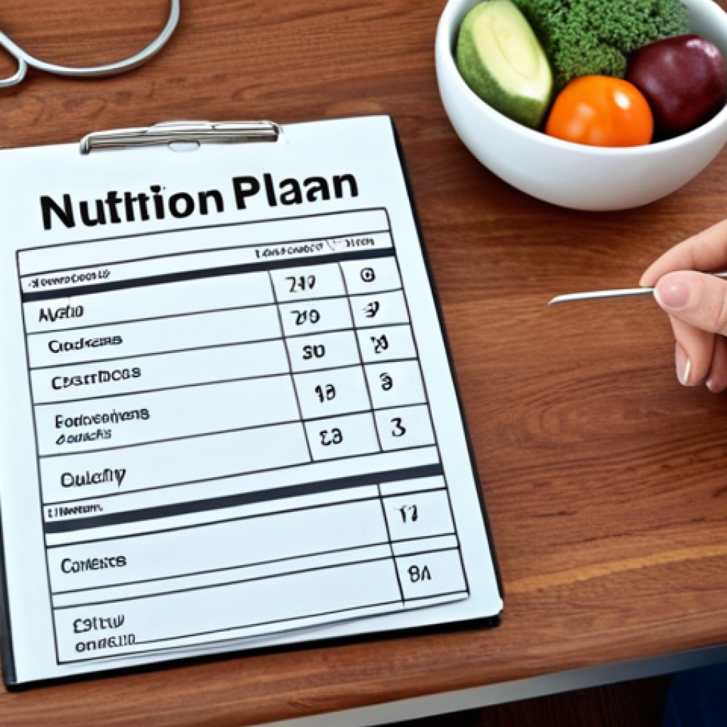 A person consulting with a nutritionist to create a personalized diet plan, emphasizing individual needs and health conditions.