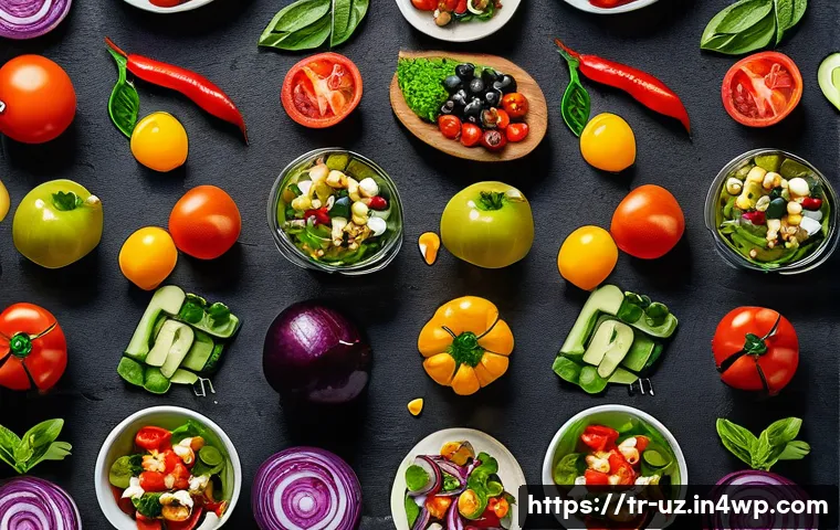 맞춤형 영양으로 당뇨 예방하기 - **Prompt:** A visually rich and informative image depicting the concept of personalized nutrition gu...